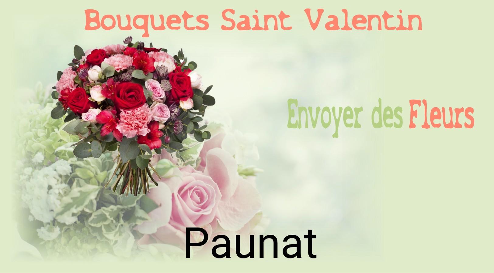Roses de Saint-Valentin livrées à Paunat